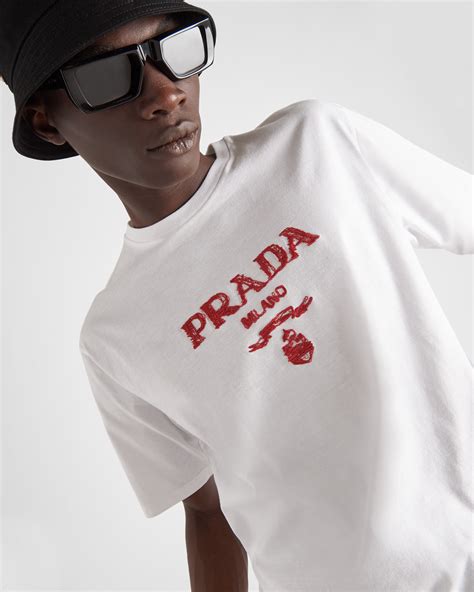 prada classsic t shirt|Prada tops for men.